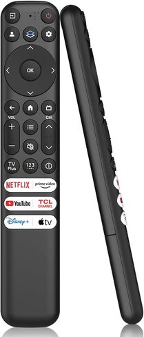 Replacement Only for TCL Google TV Remote Control, RC813 Remote for TCL QM8 / QM7 / S5 / S4 / S3 / Q7 / Q6 / Q5 4K UHD HDR LED QLED QD-Mini LED Full-HD Smart TVs in Saudi Arabia