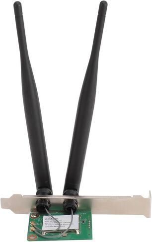 Generic BCM4323 WiFi Card 300Mbps ثنائي النطاق 2.4G 5G محول الشبكة اللاسلكية للكمبيوتر الشخصي مع هوائي مزدوج مدمج USB 9 Pin in Kuwait