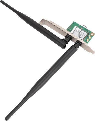 Generic BCM4323 WiFi Card 300Mbps ثنائي النطاق 2.4G 5G محول الشبكة اللاسلكية للكمبيوتر الشخصي مع هوائي مزدوج مدمج USB 9 Pin in Kuwait