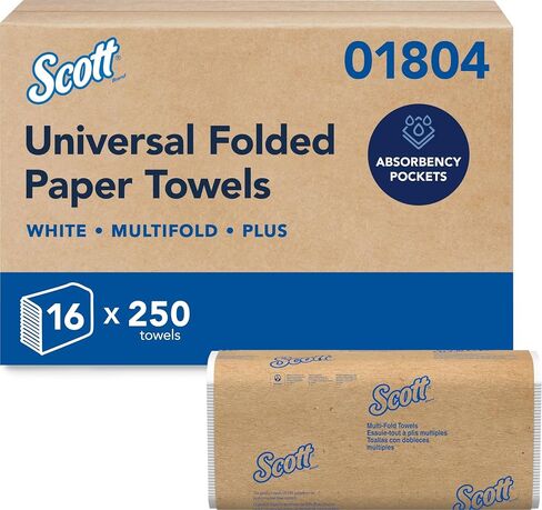 Scott Professional Multifold Paper Towels, Bulk, 16 x 250 Sheets (01804) in Kuwait
