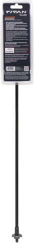 Allen Company Titan Crossbow Decocking Bolt - 24" Carbon Fiber Safety Bolt for Hunting Bows - Steel Tip - Half Moon Nock - 400+ FPS Compatible in Saudi Arabia