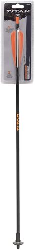 Allen Company Titan Crossbow Decocking Bolt - 24" Carbon Fiber Safety Bolt for Hunting Bows - Steel Tip - Half Moon Nock - 400+ FPS Compatible in Saudi Arabia