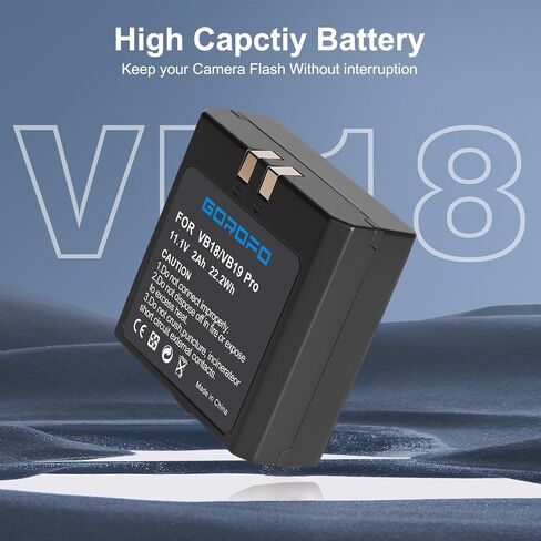 2-Pack Godox VB18 Rechargeable Li-ion Battery Withe Type-C Cable in Saudi Arabia