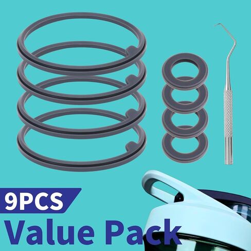 Shaker Bottle Gasket Replacement for BlenderBottle Strada Shaker Cup Stainless Steel Water Bottle，Wire Whisk Bottle Gasket，Compatible with Blender Bottle Strada Protein Shaker Bottle Flip lid in Kuwait