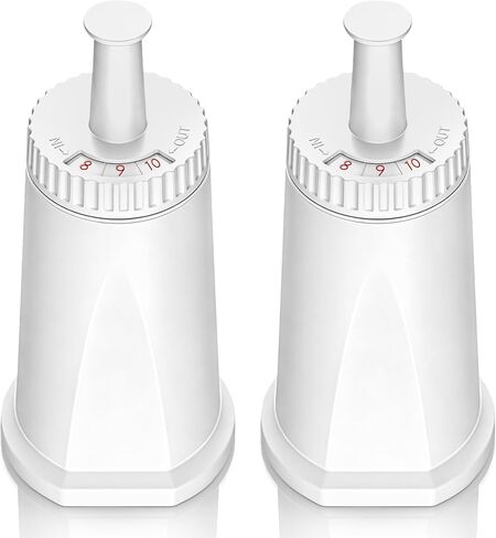 Water Filter for Breville Espresso Machine Barista Touch Espresso Machine BES880, Barista Pro BES878, Oracle Touch BES990, Oracle BES980 & Dual Boiler BES920 Bambino ClaroSwiss, #BES008WHT0NUC1,4 Pack in Saudi Arabia