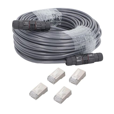 Replacement Cable 150 Feet to 225 Feet, Upgrade, Weather , Supports 1000M Protocol, Easy Installation for Transparent Connectivity in Saudi Arabia