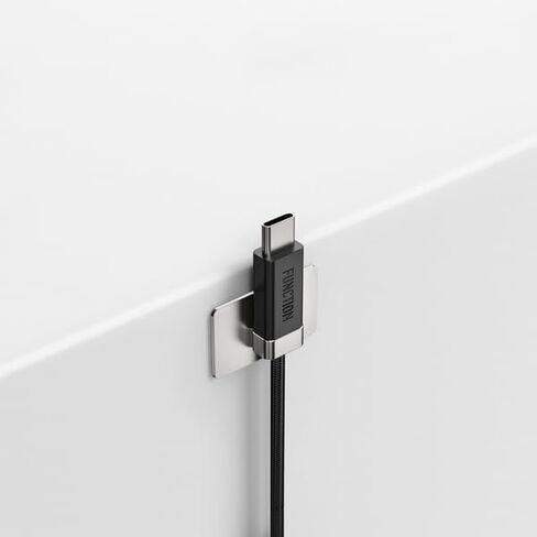 Function101 Stay Cable - USB-C Charge Cable with Magnetic Connector- Black in Kuwait