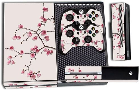 247 Skins Graphics kit Sticker Decal Compatible with Xbox One and Wireless Controllers - Cherry Blossoms in Kuwait