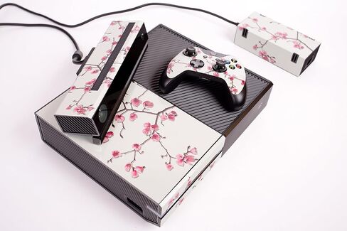 247 Skins Graphics kit Sticker Decal Compatible with Xbox One and Wireless Controllers - Cherry Blossoms in Kuwait