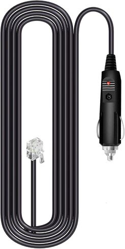Radar Straight Power Cord Compatible with Uniden R3 3.5m/11.5ft in Kuwait