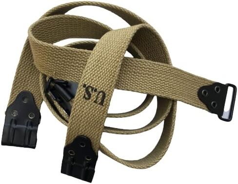 U.S. WWII M1903 Thompson Kerr Pattern Sling-Khaki Color in Kuwait