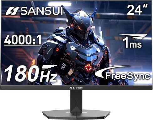 SANSUI 32 Inch Curved 240Hz Gaming Monitor High Refresh Rate, FHD 1080P in Kuwait