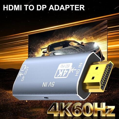 Active HDMI to DisplayPort Adapter 4K 60Hz HD to DP Converter in Kuwait