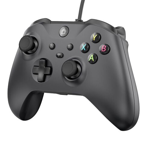 IWGAME Wired Controller for X-BOX/PC, Hall Effect Joysticks&Triggers Gamepad with Turbo, 3.5mm Headphone Jack/Dual Vibration, Compatible with X-BOX One/S/X, X-BOX Series S/X, PC, IOS, Android Platforms(Black, 7.2ft) in Kuwait