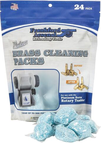 Frankford Arsenal Rotary Tumbler and Accessories with Media Separator, Cleaning Essentials, for Brass Cleaning, Reloading, and Gunsmithing in Kuwait