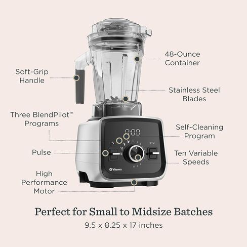 Vitamix VX3 Professional-Grade Blender, 3 Programs, Black in Saudi Arabia