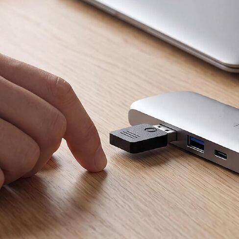 USB Bluetooth Adapter, Plug and Play Bluetooth 6.0 Dongle with EDR BLE Technology for PC Laptop 11 10 8.1, Support Headphones Keyboard Mouse in Saudi Arabia
