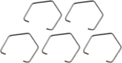 Fishing Reel Bearing Circlip Spring Metal, Retainer Clip Kestrel and Valiant for Eagle II Baitcast Water Drop Wheel, Silver, 10pcs Pack in Saudi Arabia