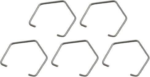 Fishing Reel Bearing Circlip Spring Metal, Retainer Clip Kestrel and Valiant for Eagle II Baitcast Water Drop Wheel, Silver, 10pcs Pack in Saudi Arabia