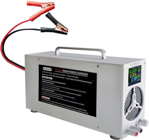 50A Fast Charging 0-60V Adjustable LiFePO4 Battery Charger in Kuwait