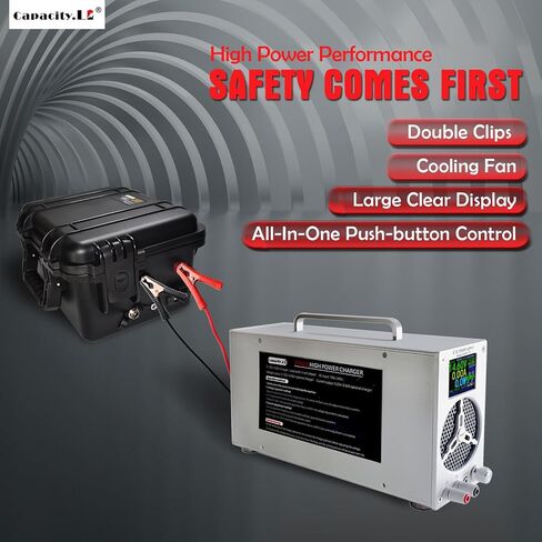 50A Fast Charging 0-60V Adjustable LiFePO4 Battery Charger in Kuwait