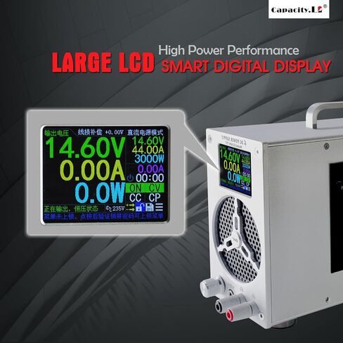 50A Fast Charging 0-60V Adjustable LiFePO4 Battery Charger in Kuwait