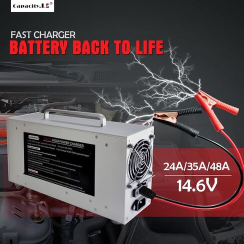 50A Fast Charging 0-60V Adjustable LiFePO4 Battery Charger in Kuwait