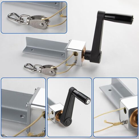 Archery Draw Board for Compound Bow - Hand Crank Bow Winch Professional Bow Maintenance Accessories Compatible with Most Bow Press in Kuwait