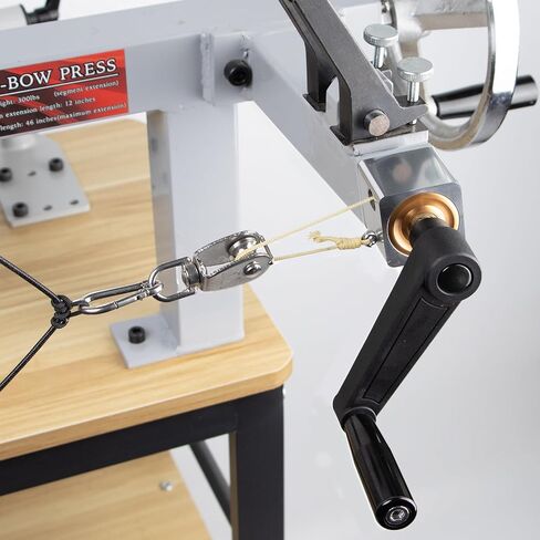 Archery Draw Board for Compound Bow - Hand Crank Bow Winch Professional Bow Maintenance Accessories Compatible with Most Bow Press in Kuwait