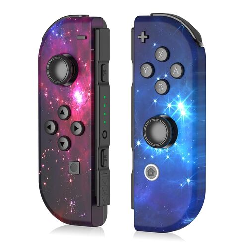 Kvkdiir Controller for Nintendo Switch Controller Compatible with Switch/Lite/OLED, Replacement Switch Controllers Support Dual Vibration/Motion Control/Wake-up/Screenshot in Saudi Arabia