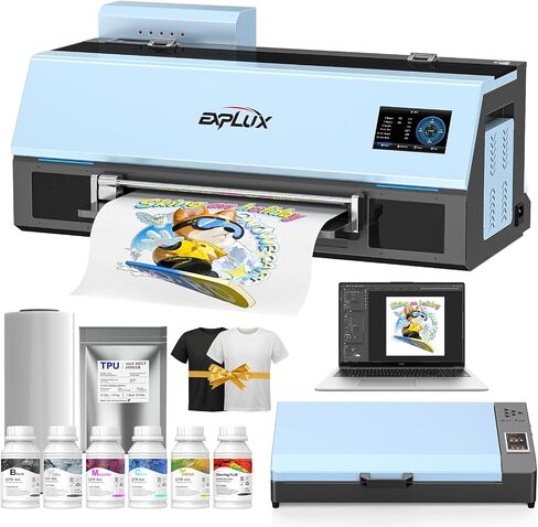 EXPLUX A3 DTF Printer XP600 Printhead C13 Bundle with Oven, Laptop in Saudi Arabia