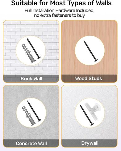 Universal Wall Mount Bracket for Rear and Surround Sound Speakers, 2 Pack in Kuwait