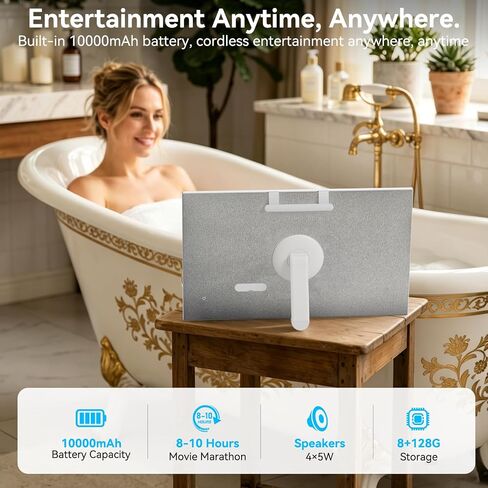 GKG 27" Portable TV with Touch Screen Android Smart Display, 1080P in Kuwait