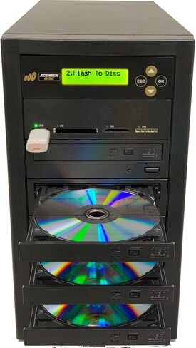 قرص Acumen 1:3 ناسخ نسخ احتياطي للوسائط المتعددة - فلاش/قرص إلى DVD AD03-MM in Saudi Arabia