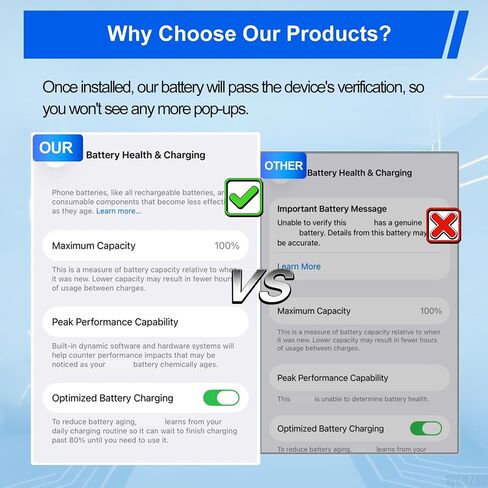 Battery Replacement for iPhone 15 Plus 4620mAh No Pop-up Unknown Part Warning New 0 Cycle High Capacity for iPhone 15 Plus with Repair Tool Kit Model A3094 A2847 A3093 A3096 in Saudi Arabia