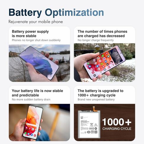 [5200mAh] Galaxy S25 Ultra Battery, EB-BS938ABY Battery with Repair Kit in Kuwait