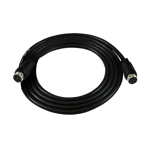 سلك موصل S-Video M1ni Din 9pin ذكر إلى سلك الإدخال متوافق مع معدات بطاقات الصوت لألعاب الفيديو (2 متر) in Kuwait