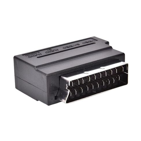 محول RGB Scart إلى 3 21 Pin R/CA S-Video مركب SVHS AV TV للفيديو ومسجل DVD وجهاز العرض التلفزيوني in Kuwait