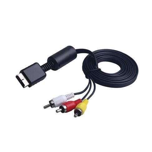 ألعاب فيديو متعددة المكونات سلك AV إلى R/CA لـ PS1 PS-2 P>S #3 PlayStationCable Console TV Game ملحقات الكمبيوتر in Kuwait