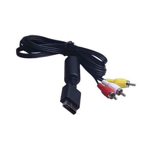 ألعاب فيديو متعددة المكونات سلك AV إلى R/CA لـ PS1 PS-2 P>S #3 PlayStationCable Console TV Game ملحقات الكمبيوتر in Kuwait