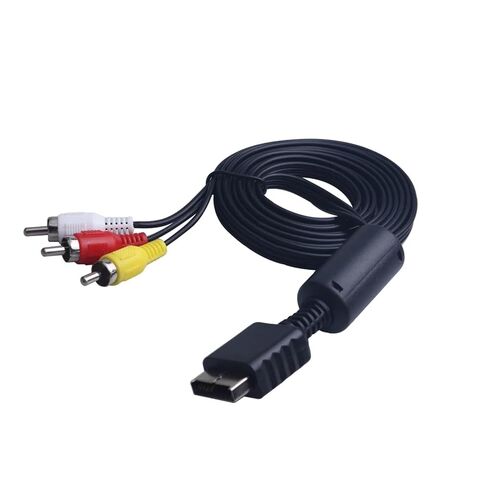 ألعاب فيديو متعددة المكونات سلك AV إلى R/CA لـ PS1 PS-2 P>S #3 PlayStationCable Console TV Game ملحقات الكمبيوتر in Kuwait