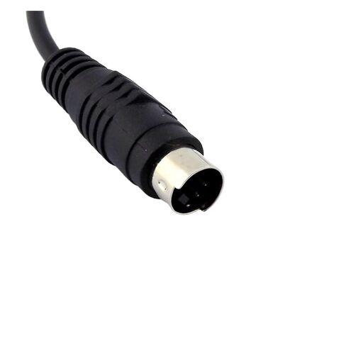 1 قطعة M1ni DIN 4 دبوس S-فيديو ذكر إلى AV TV R/CA أنثى Ja-ck محول فيديو موصل الحبل الحبل 28 سنتيمتر in Kuwait