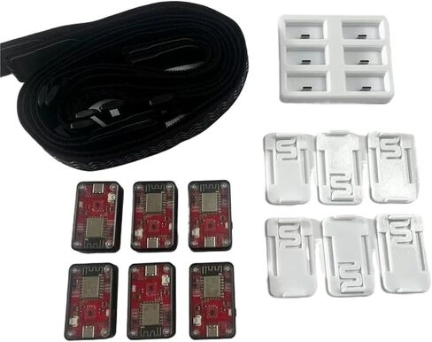 Lastesr SlimeVR Chat 085 Grade ESP8266 + LSM6DSR مجموعة تعقب الانجراف المنخفض 6/8 لكامل الجسم (8 قطع مع المخزون) in Kuwait