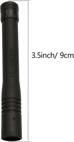 هوائي UHF قصير متوافق مع Yaesu Vertex VX-150 VX-160 VX-180 VX-210 VX-230 VX-350 VX-410 VX-428 VX-600 VX-820 VX-920 VX-970 راديو VHF 400-470 ميجا هرتز 3.5 بوصة (5 عبوات) in Kuwait