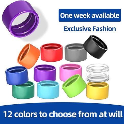12Pcs Two Way Radio Antenna Rubber Ring Color Bands Antenna Topper Compatible with H-777 RT22 RT21 Baofeng BF-888S BF-T20 UV-5R UV-5RH Walkie Talkies,Rubber Ring Identify and Classify in Kuwait