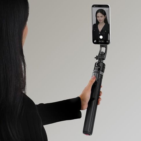 ULANZI TT23M 63" Magnetic Face Tracking Tripod for iPhone, 360° Smart Auto Face Tripod with Remote, Selfie Stick for MagSafe that Follows Your Movement for iPhone 17/16/15/14/13/Android/Camera/GoPro in Saudi Arabia