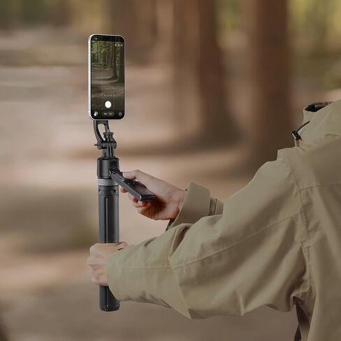 ULANZI TT23M 63" Magnetic Face Tracking Tripod for iPhone, 360° Smart Auto Face Tripod with Remote, Selfie Stick for MagSafe that Follows Your Movement for iPhone 17/16/15/14/13/Android/Camera/GoPro in Saudi Arabia