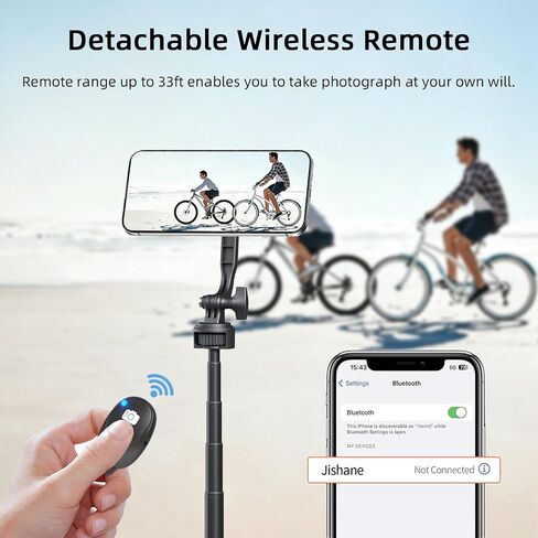 70'' Magnetic Tripod for iPhone, Phone Tripod for Smartphone in Saudi Arabia