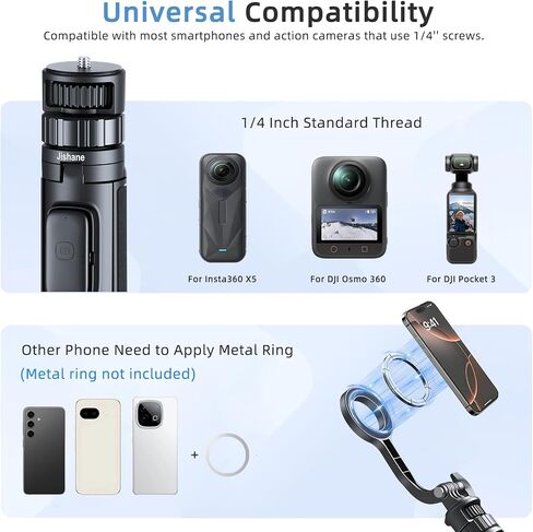70'' Magnetic Tripod for iPhone, Phone Tripod for Smartphone in Saudi Arabia