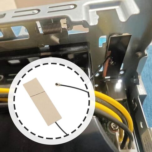 ECSiNG 5PCS External Adhesive Antenna With U.FL Connector 2.4GHz 5GHz Dual-Band Compatible with ESP32-C6 Module Smart Home Systems in Saudi Arabia